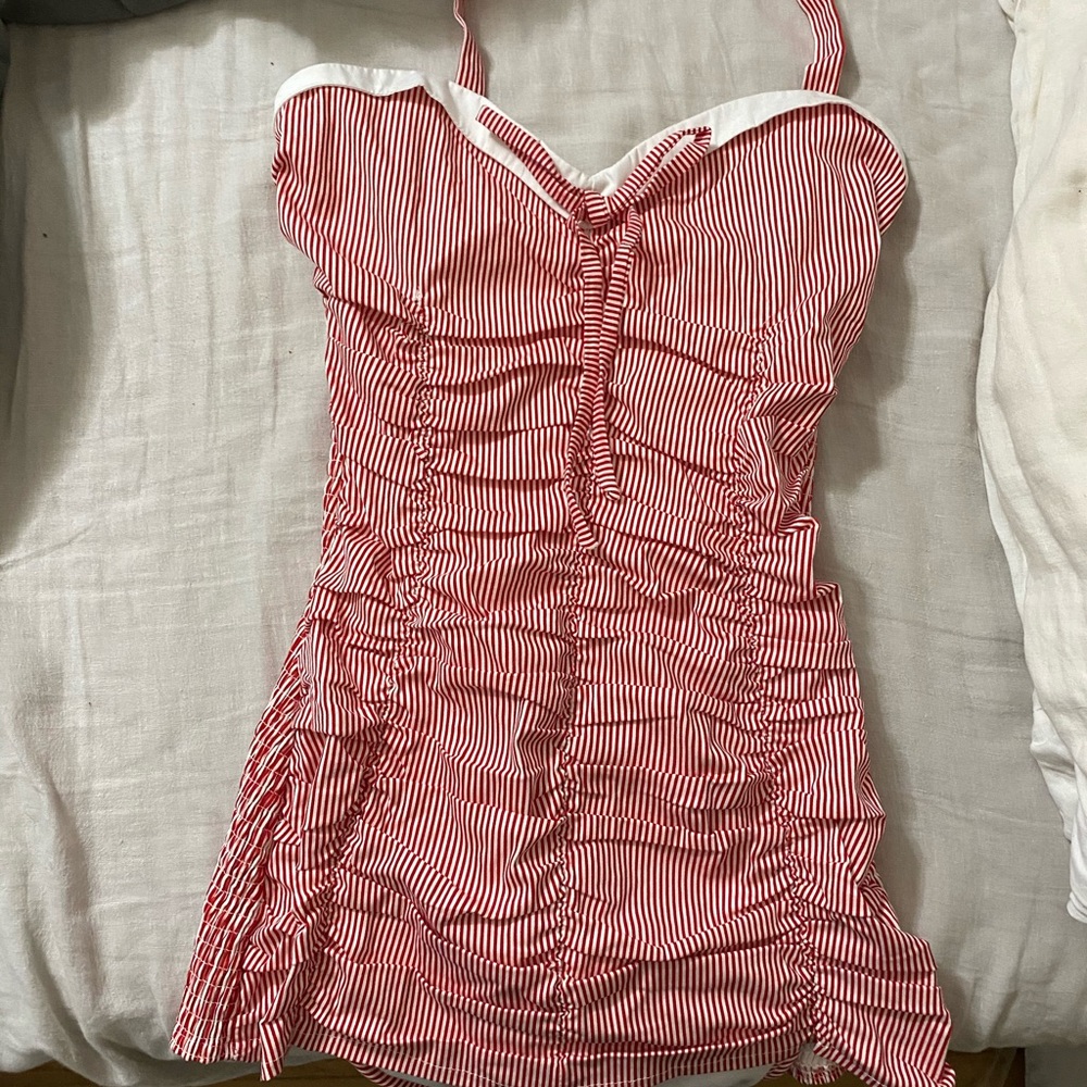 Retro style playsuit by unique vintage